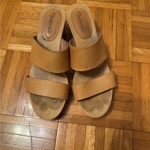 Madewell The Clara Clog Sandal Size 7.5